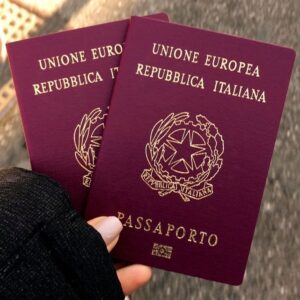 Solicitud de Pasaporte Italiano